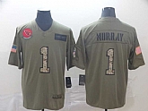 Nike Cardinals 1 Kyler Murray 2019 Olive Camo Salute To Service Limited Jersey,baseball caps,new era cap wholesale,wholesale hats